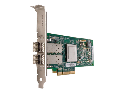 8Gb Dual Port FC HBA, x8 PCIe, SR LC multi-mode optic