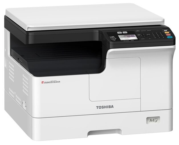 Аппарат Toshiba e-STUDIO2323AM А3, 23 отп/мин, с крышкой, USB 2.0/Ethernet 10/100Base TX, ф/б, девелопер, тонер (6 000 отпечатков) МФУ