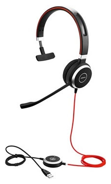 Гарнитура проводная Jabra EVOLVE 40 MS Mono