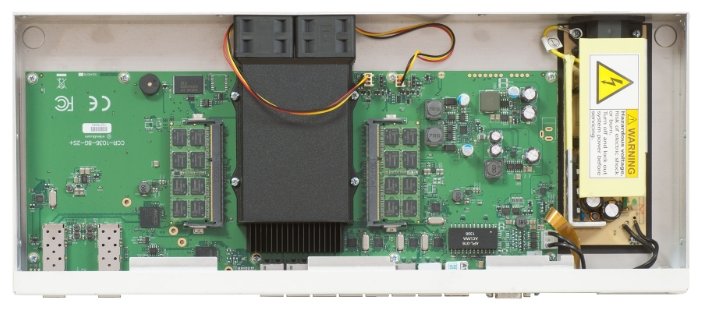 Маршрутизатор MikroTik CCR1036-8G-2S+ Cloud Core Router , with Tilera Tile-Gx36 CPU (36-cores, 1.2Gh, купить в Краснодаре