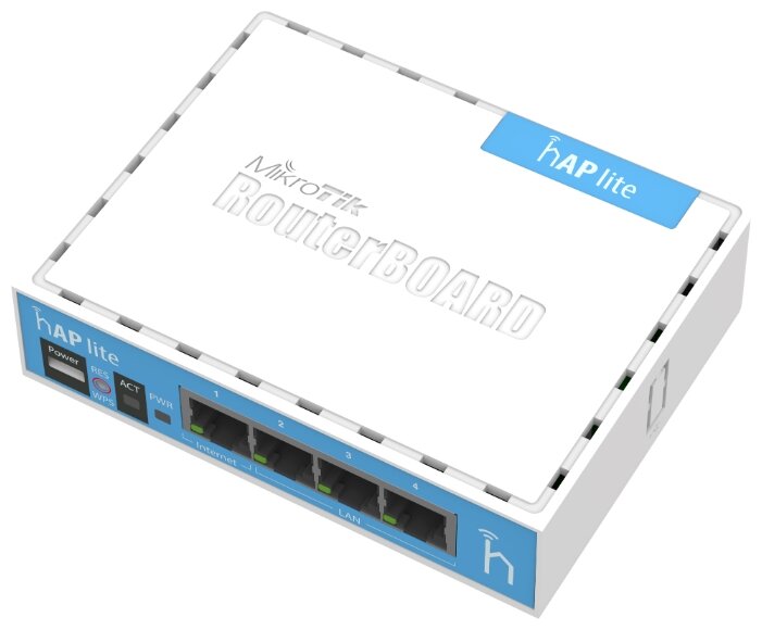 Маршрутизатор MikroTik RB941-2ND 10/100BASE-TX белый