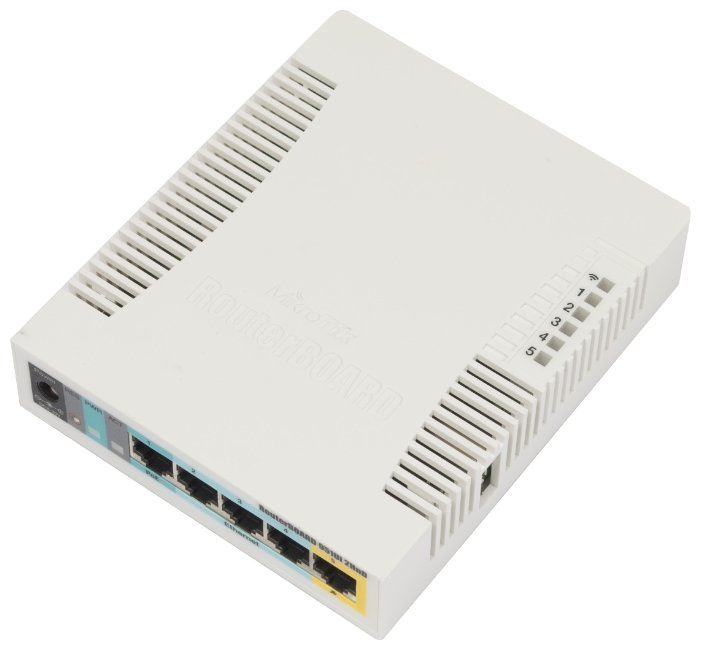 Маршрутизатор MikroTik RB951UI-2HND 10/100BASE-TX белый