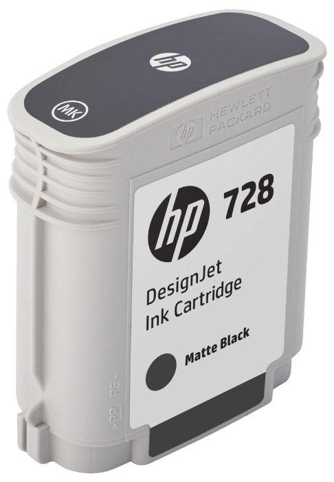 Картридж HP 728 с матовыми черными чернилами для принтеров Designjet, 69 мл (F9J64A), купить в Краснодаре