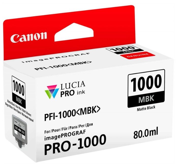 Картридж Canon PFI-1000 MBK, купить в Краснодаре