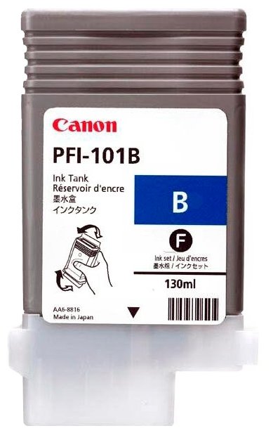 Картридж Canon PFI-101 BLUE, купить в Краснодаре