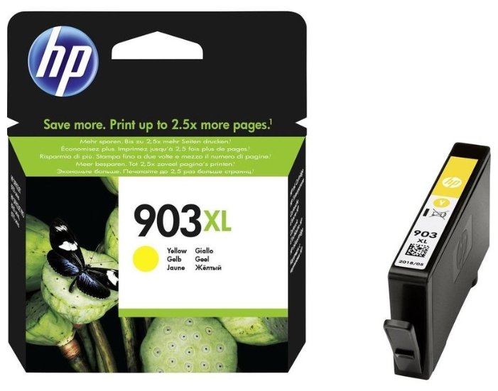 Картридж Hewlett-Packard 903XL High Yield Yellow, купить в Краснодаре