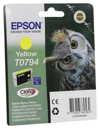 Картридж Epson I/C Stylus Photo P50/PX660 Yello, купить в Краснодаре