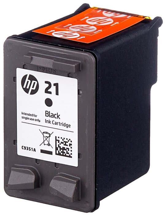 Картридж HP #21 Deskjet 3920/DJ3940 Black 190 стр. (o) 5ml, купить в Краснодаре