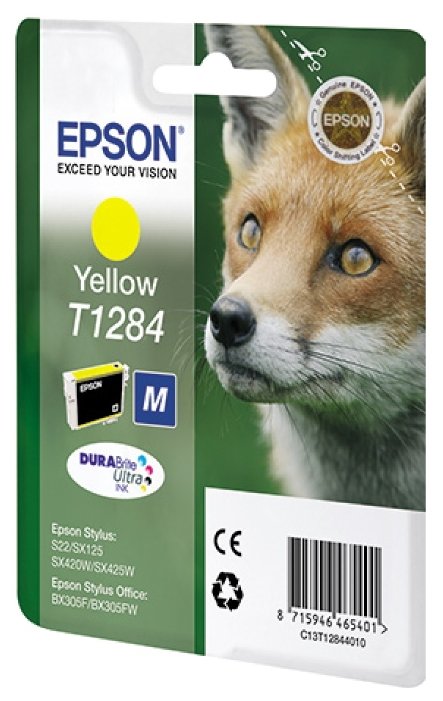 Картридж Epson I/C yellow for S22/SX125new, купить в Краснодаре