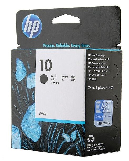 Картридж Hewlett Packard #10 BIJ2000 (black) (69ml), купить в Краснодаре
