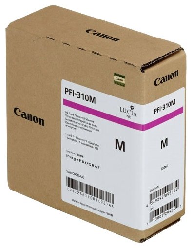 Картридж CANON PFI-310 M пурпурный (PFI-310M), купить в Краснодаре