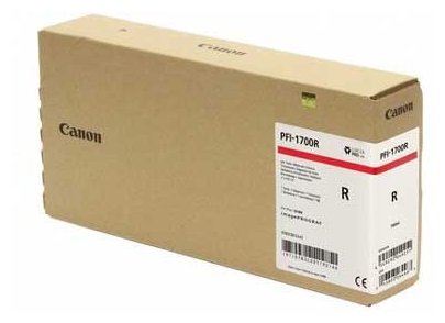Картридж CANON PFI-1700 R красный (PFI-1700R), купить в Краснодаре