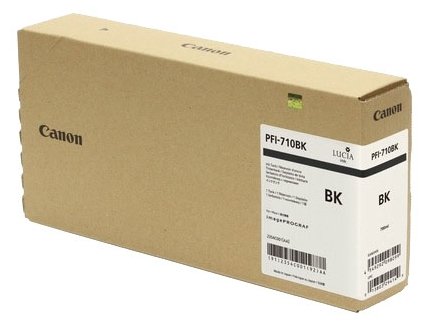 Картридж черный CANON PFI-710 BK для Canon iPF TX-2000/3000/4000 (700 мл), купить в Краснодаре