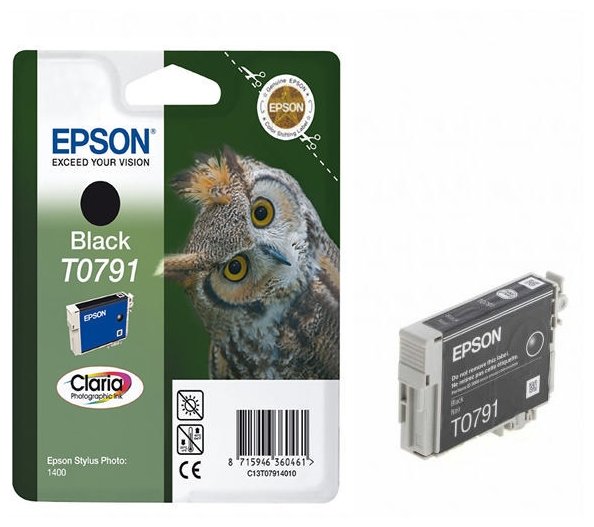 Картридж Epson I/C Singlepack Black T0791 Clari, купить в Краснодаре