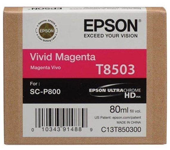 Картридж EPSON T8503 пурпурный для SC-P800, купить в Краснодаре