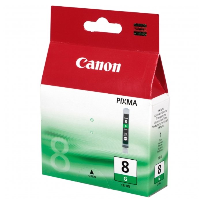 Картридж зеленый CLI-8 G для Canon PIXMA MP500/800/IP6600D/5200/5200R/4200, купить в Краснодаре