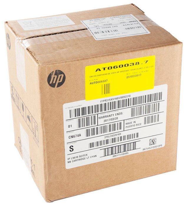 Картридж Hewlett Packard LX610 1x3L Lt Cyn Latex, купить в Краснодаре