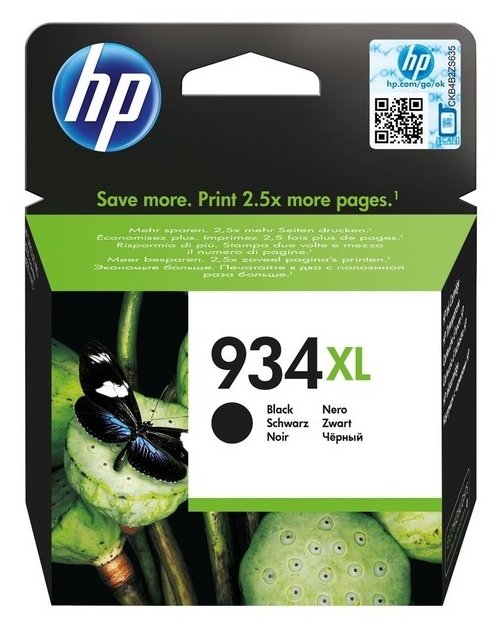 Картридж Hewlett-Packard 934XL Black Ink, купить в Краснодаре