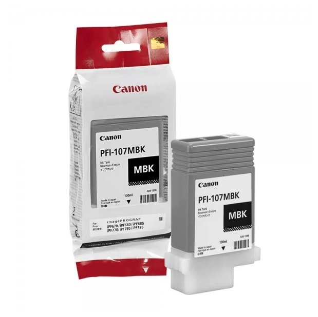 Картридж матовый черный PFI-107 MBK для Canon iPF680/685/780/785 (130ml), купить в Краснодаре