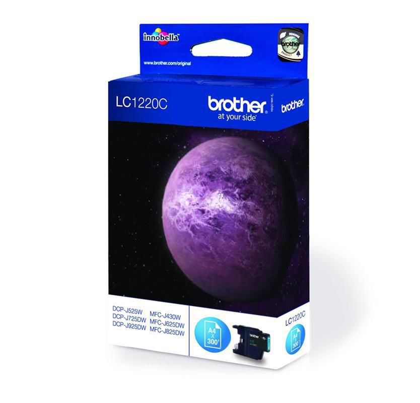 Картридж Brother MFCJ430/825/DCPJ525 Cyan 300стр., купить в Краснодаре