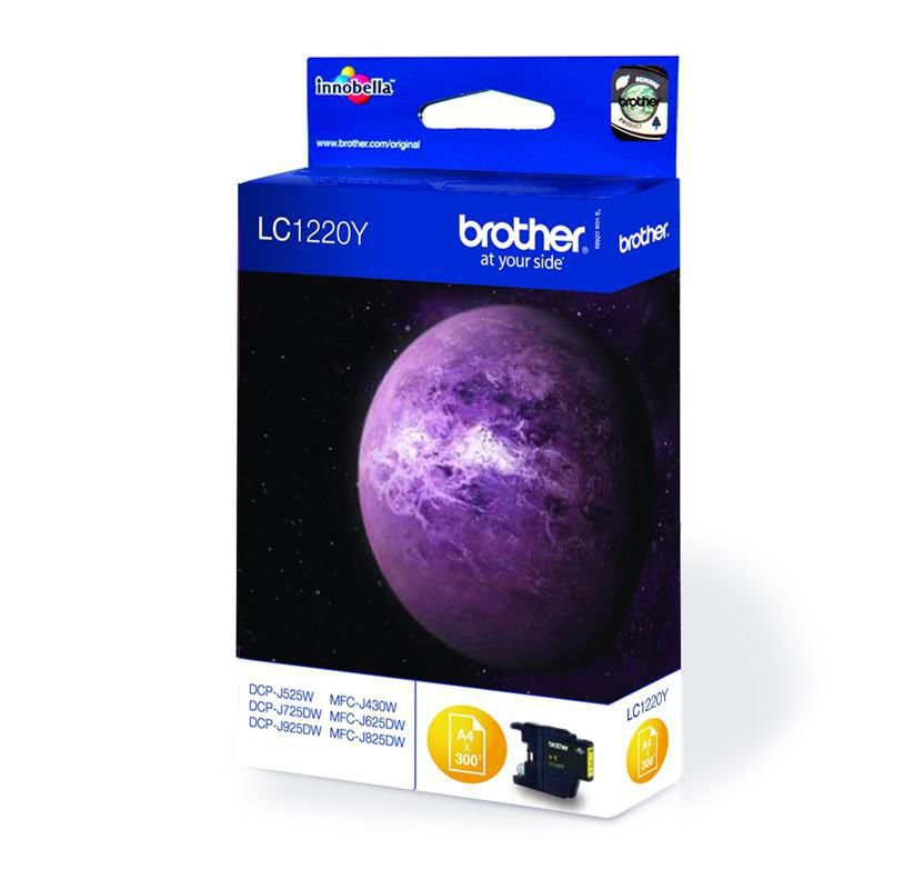 Картридж Brother MFCJ430/825/DCPJ525 Yellow 300стр., купить в Краснодаре