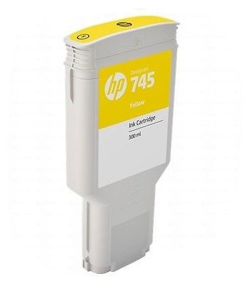 Картридж Hewlett Packard 745 300-ml Yellow, купить в Краснодаре