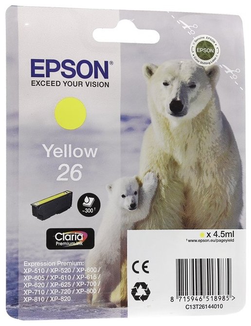 Картридж Epson I/C (y) XP600/7/8 new, купить в Краснодаре