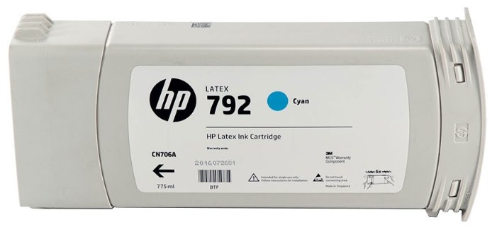 Картридж Hewlett Packard 792 775ml Cyan Latex, купить в Краснодаре