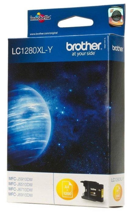 Картридж Brother LC1280XLY MFC-J6510DW/MFC-J6910DW, купить в Краснодаре