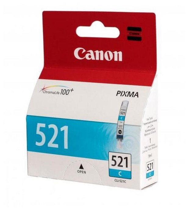 Картридж CANON  CLI-521 C IJ CART EMB   ( 2934B004 ), купить в Краснодаре