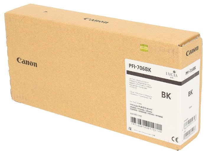 Картридж Canon PFI-706 BK, купить в Краснодаре
