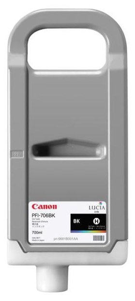 Картридж Canon PFI-706 BK, купить в Краснодаре