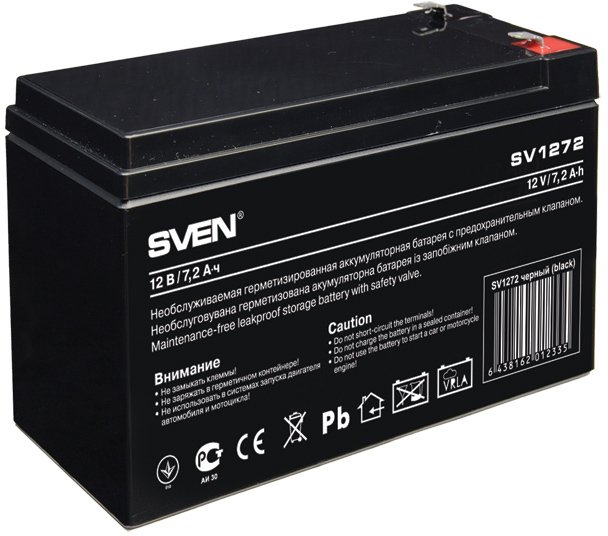 Батарея SVEN SV 1272 (12V 7.2Ah)