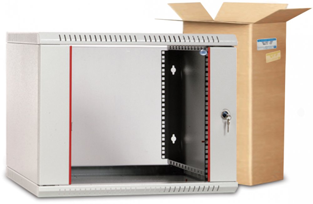 Шкаф телекоммуникационный настенный разборный 15U (600х650) дверь металл, [ ШРН-Э-15.650.1 ], купить в Краснодаре