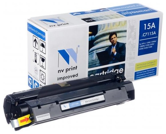 Картридж NVP совместимый HP C7115A/2624A/2613A LJ 1000/1200/1150/1300 (2500k), купить в Краснодаре