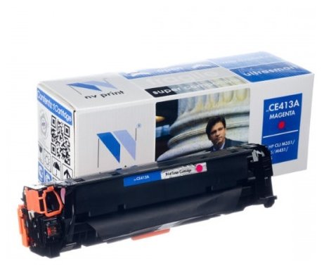 Картридж NVP совместимый HP CE413A/CC533A/Canon 718 Magenta для LaserJet Color M351a/M375nw/M451dn/M451dw/M451nw/M475dn/M475dw/CP2025/CP2025dn/CP2025n/MFP-CM2320fx/CM2320n/Canon i-SENSYS LBP-7200Cdn/7210Cdn/7660Cdn/7680Cх/MF8330Cdn/8340Cdn/8350Cdn/8360Cdn, купить в Краснодаре