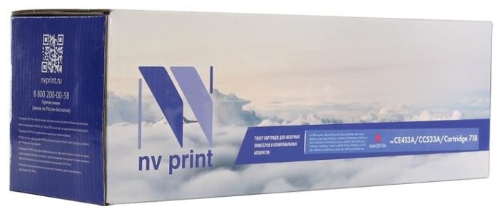 Картридж NVP совместимый HP CE413A/CC533A/Canon 718 Magenta для LaserJet Color M351a/M375nw/M451dn/M451dw/M451nw/M475dn/M475dw/CP2025/CP2025dn/CP2025n/MFP-CM2320fx/CM2320n/Canon i-SENSYS LBP-7200Cdn/7210Cdn/7660Cdn/7680Cх/MF8330Cdn/8340Cdn/8350Cdn/8360Cdn, купить в Краснодаре