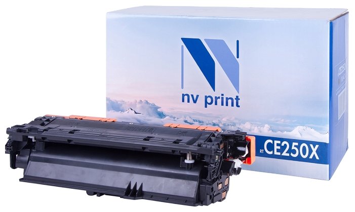 Картридж NVP совместимый HP CE250X/Canon 723H Black LaserJet Color CP3525/CP3525dn/CP3525n/CP3525x/CM3530/CM3530fs/Canon i-SENSYS LBP7750Cdn (10500k), купить в Краснодаре