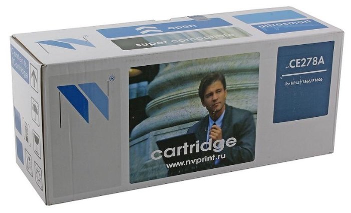 Картридж NVP совместимый HP CE278A/Canon728 LaserJet Pro P1566/M1536dnf/P1606dn/Canon MF4580/4570/4550/4450/4430/4410 (2100k), купить в Краснодаре