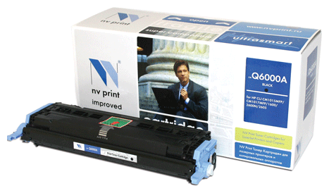 Картридж NVP совместимый Premium HP Q6000A/Canon 707PR Black для LaserJet Color 1600/2600n/2605/2605dn/2605dtn/Canon i-SENSYS LBP-5000/5100 (2500k), купить в Краснодаре