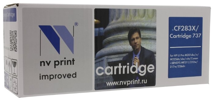 Картридж NVP совместимый HP CF283X/Canon737 LaserJet Pro M201dw/M201n/M225dw/M225rdn/Canon i-SENSYS MF211/212/216/217/226/229 (2200k), купить в Краснодаре