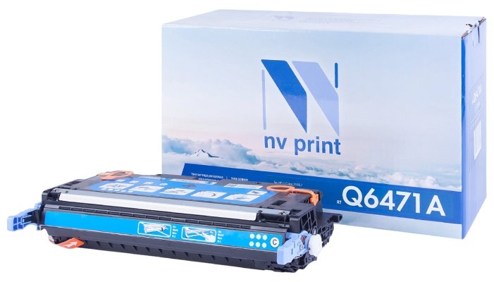Картридж NVP совместимый HP Q6471A/Canon 711 Cyan LaserJet Color 3505/3505x/3505n/3505dn/3600/3600n/3600dn/3800/3800n/3800dn/3800dnt/Canon LBP-5300/5360/MF-9130/9170/9220Cdn/9280Cdn (4000k), купить в Краснодаре