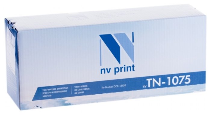 Картридж NVP совместимый Brother TN-1075T для HL-1110R/1112/1210WR/1212/DCP-1510R/1512/1610WR/1612WR/MFC-1810R/1815/1912WR (1000k), купить в Краснодаре