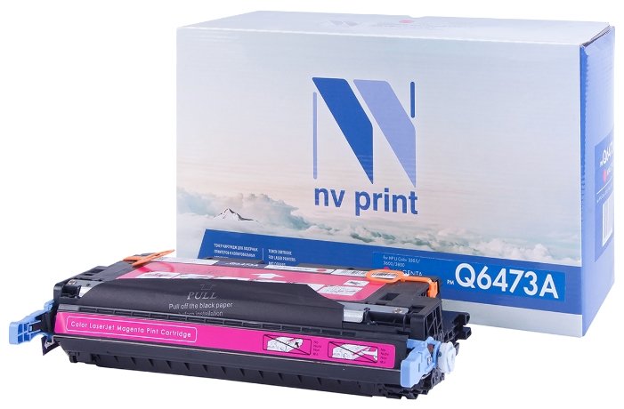 Картридж NVP совместимый HP Q6473A/Canon 711 Magenta LaserJet Color 3505/3505x/3505n/3505dn/3600/3600n/3600dn/3800/3800n/3800dn/3800dnt/Canon LBP-5300/5360/MF-9130/9170/9220Cdn/9280Cdn (4000k), купить в Краснодаре