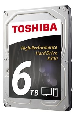 Жесткий диск   HDD Toshiba X300 SATA3 6Tb 3.5" 7200 128Mb, купить в Краснодаре