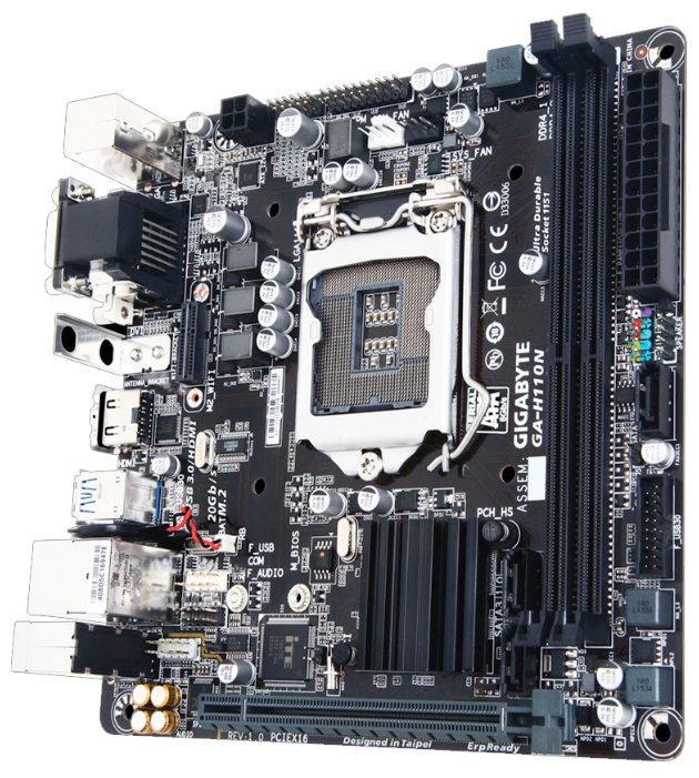 Материнская плата GIGABYTE GA-H110N, купить в Краснодаре