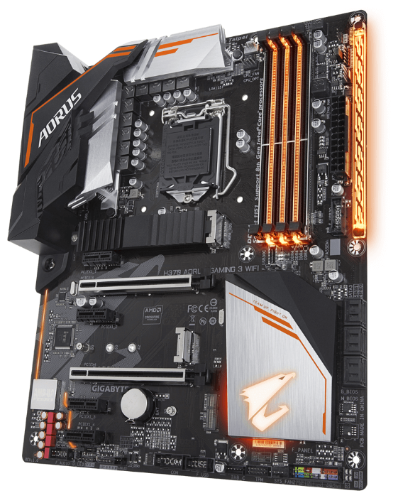 Материнская плата GIGABYTE H370 AORUS Gaming 3 WIFI, купить в Краснодаре
