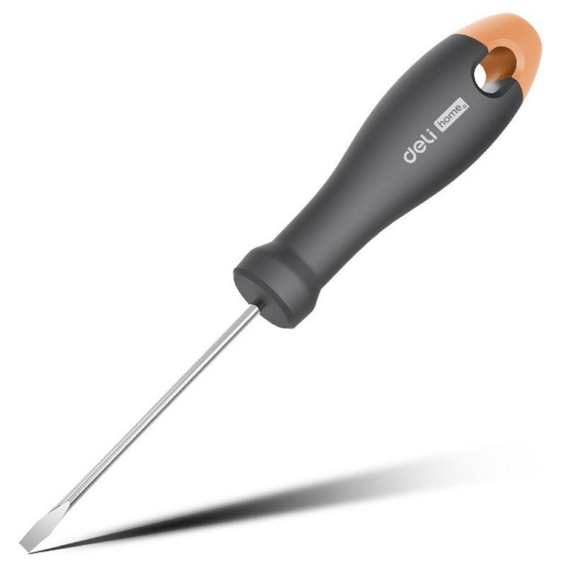 Шлицевая отвёртка "Home Series Gray" Deli -инструменты HT1103C