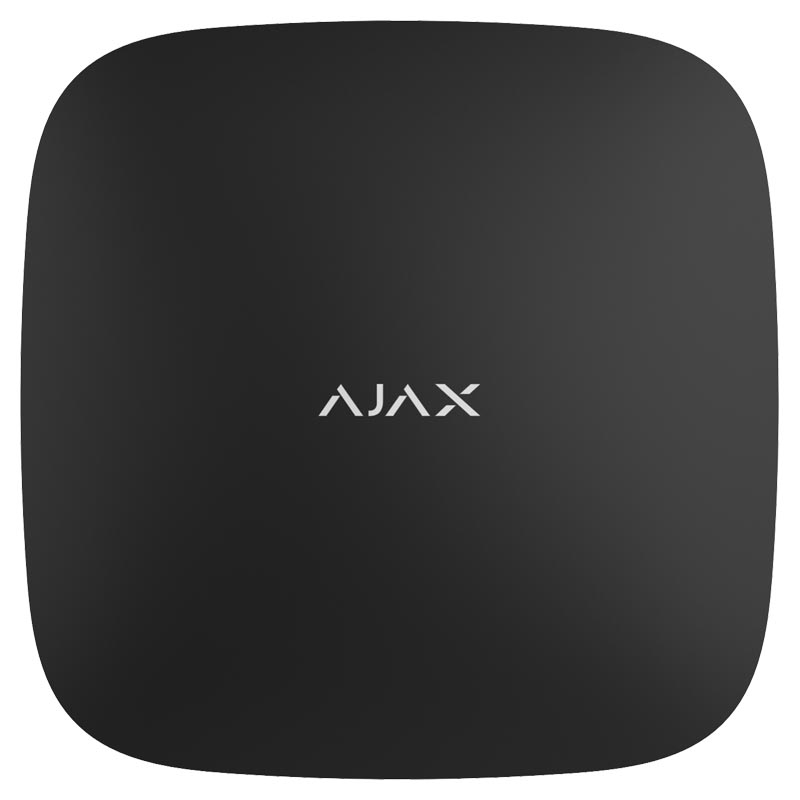 Центр системы безопасности Ajax Systems Hub Ethernet, GSM (7559.01.BL1)