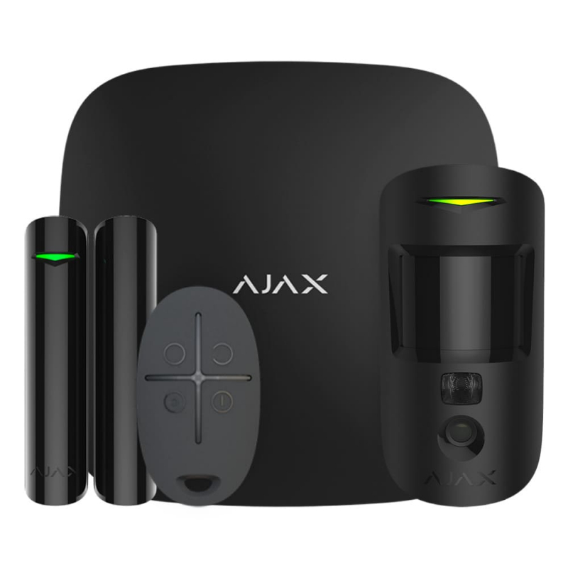 Стартовый комплект AJAX StarterKit Cam Plus Black